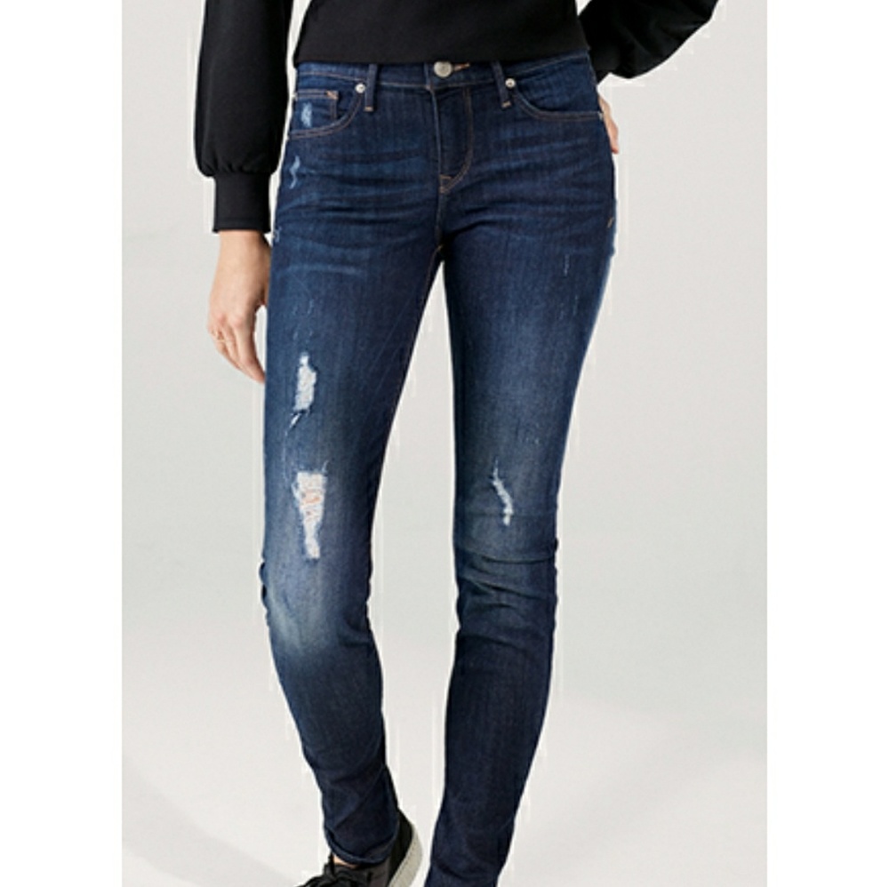 Express Stella Distressed Skinny Jeans Size 4R